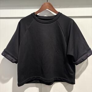 Under Armour Shirt Womens Medium Loose Fit‎ Raglan Short Sleeve Athletic 1344488